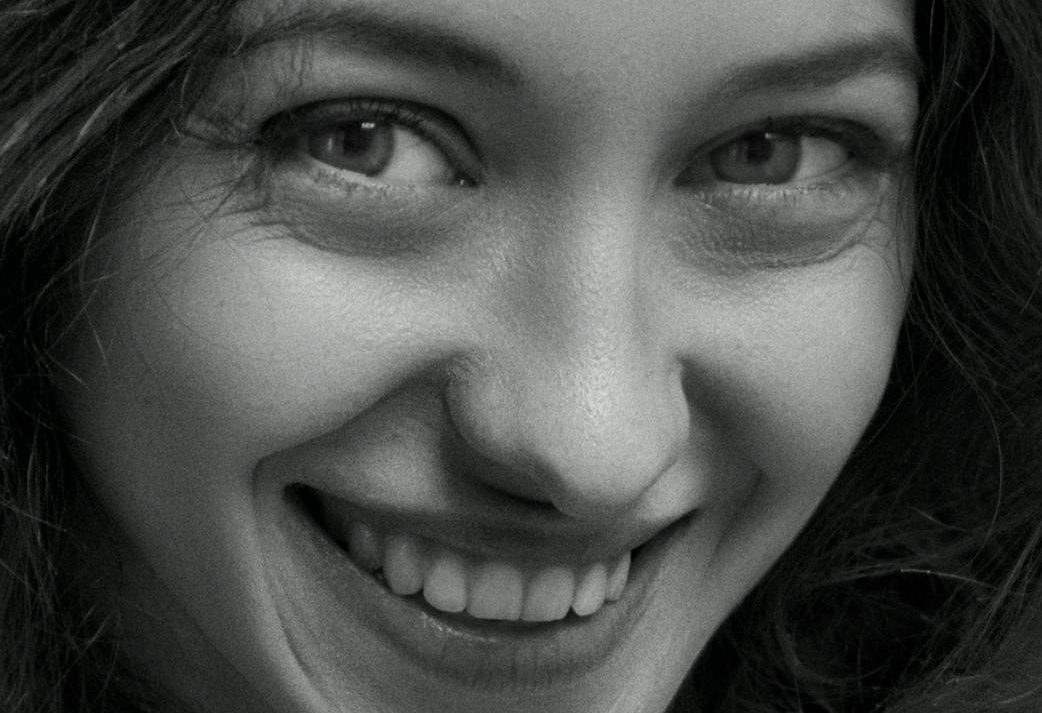close up shot of a woman s face
