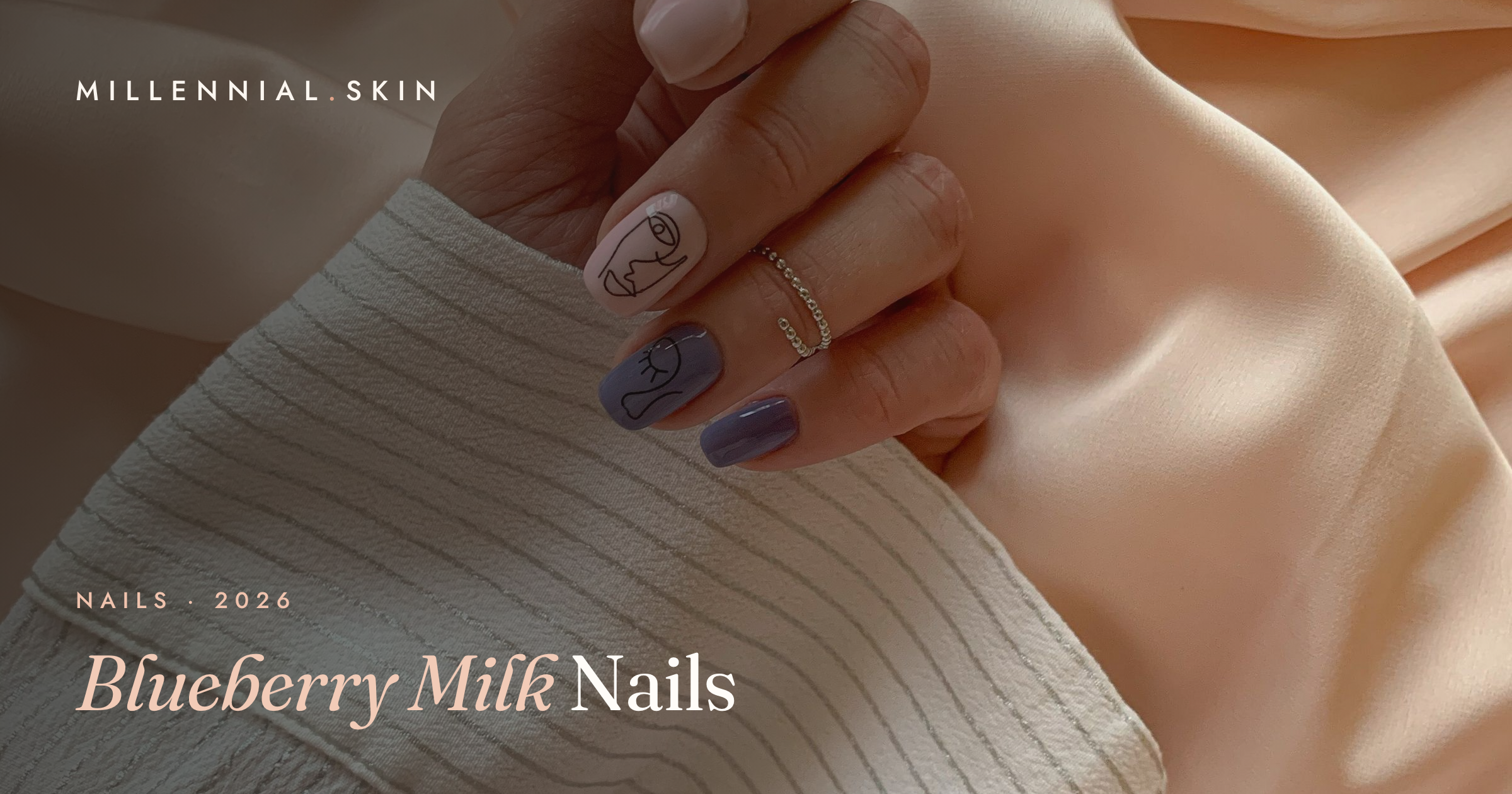 Blueberry Milk Nails: The Soft Periwinkle Manicure Trend for 2026