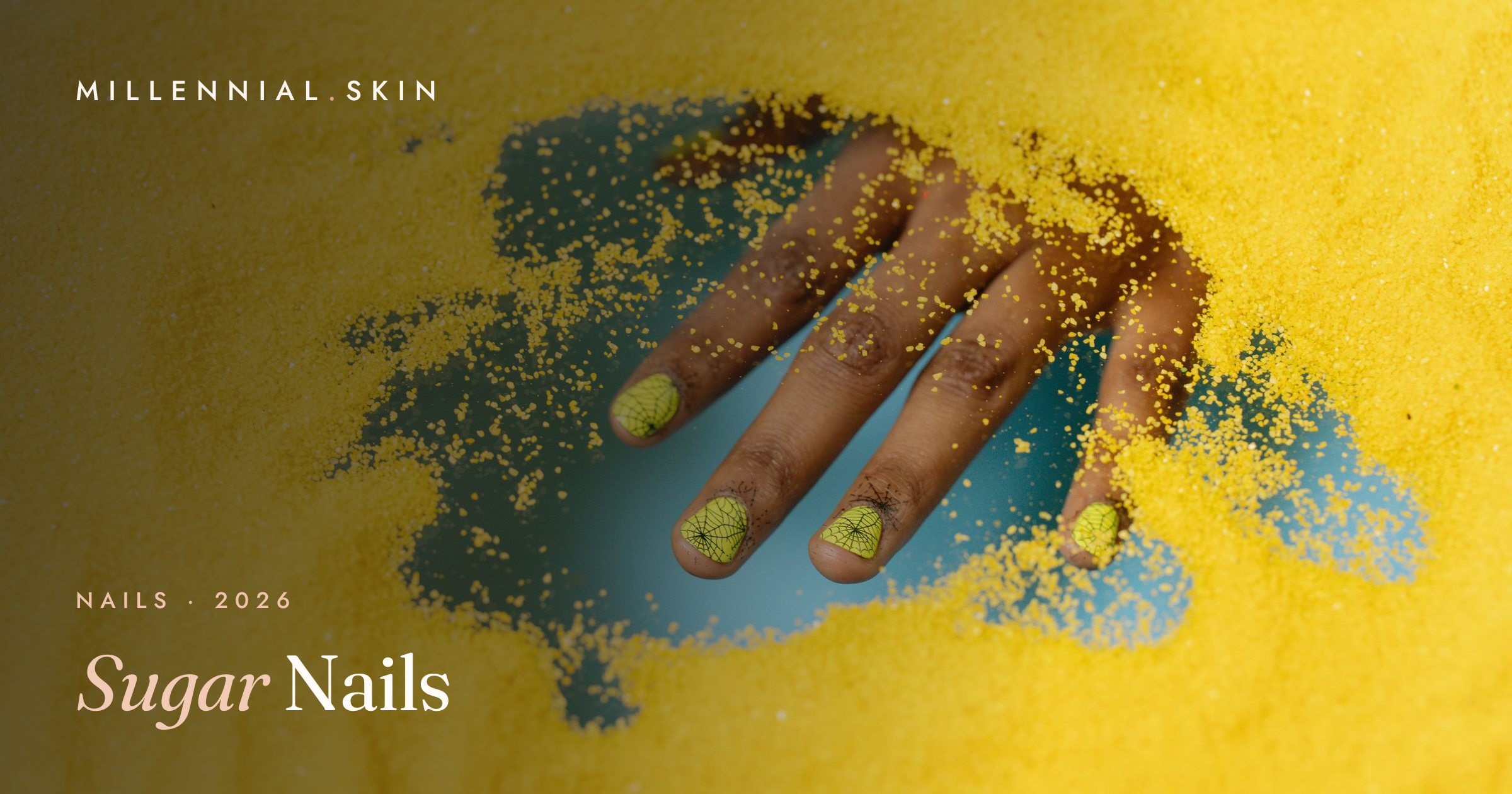 Sugar Nails: The Textured, Sparkly Manicure Trend Sweetening 2026