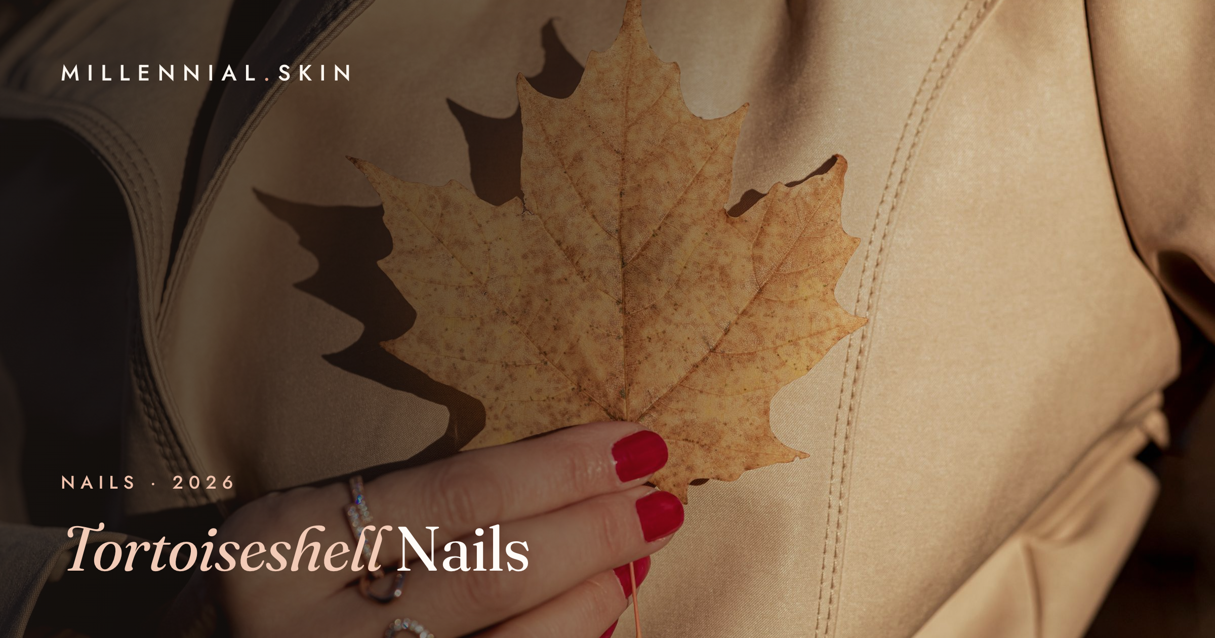 Tortoiseshell Nails: The Warm, Marbled Amber Manicure Trend of 2026